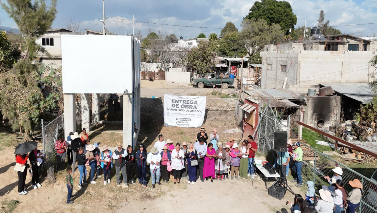 Inauguran obra para la distribución de agua potable en Amozoc, Puebla | Especial