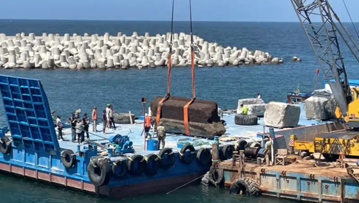 Investigadores encontraron 22 piezas del mítico faro. | GEDEON Programmes