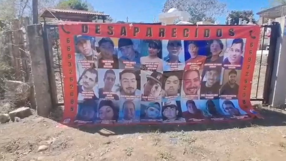 Mineros desaparecidos en Sinaloa. | Especial