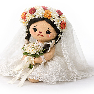 Muñeca Lele triste representa el embarazo infantil en México