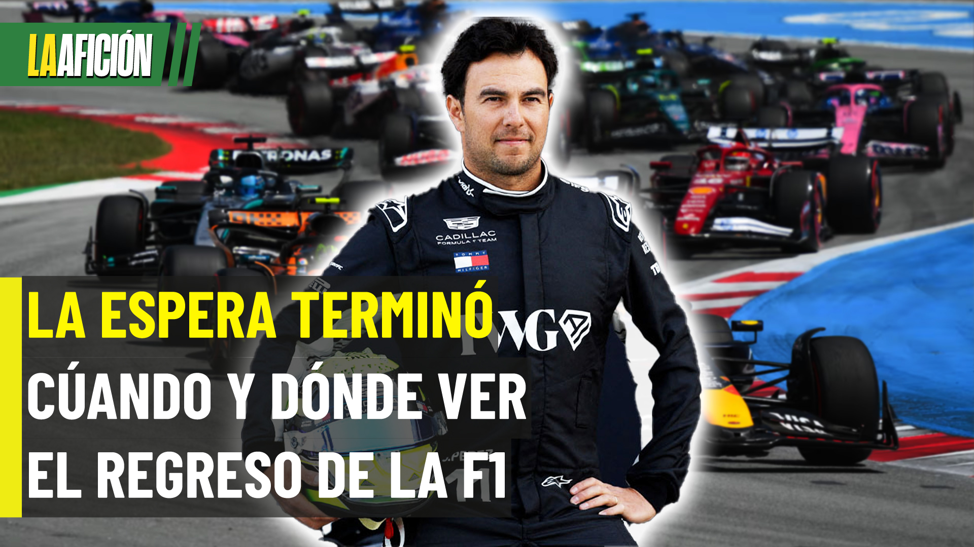 Dónde ver el Gran Premio de Australia 2026 y el regreso de 'Checo' en vivo y horarios