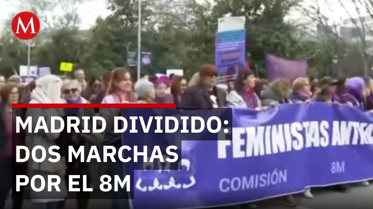 Feminismo en Madrid: Dos marchas, dos lemas y una ruptura histórica