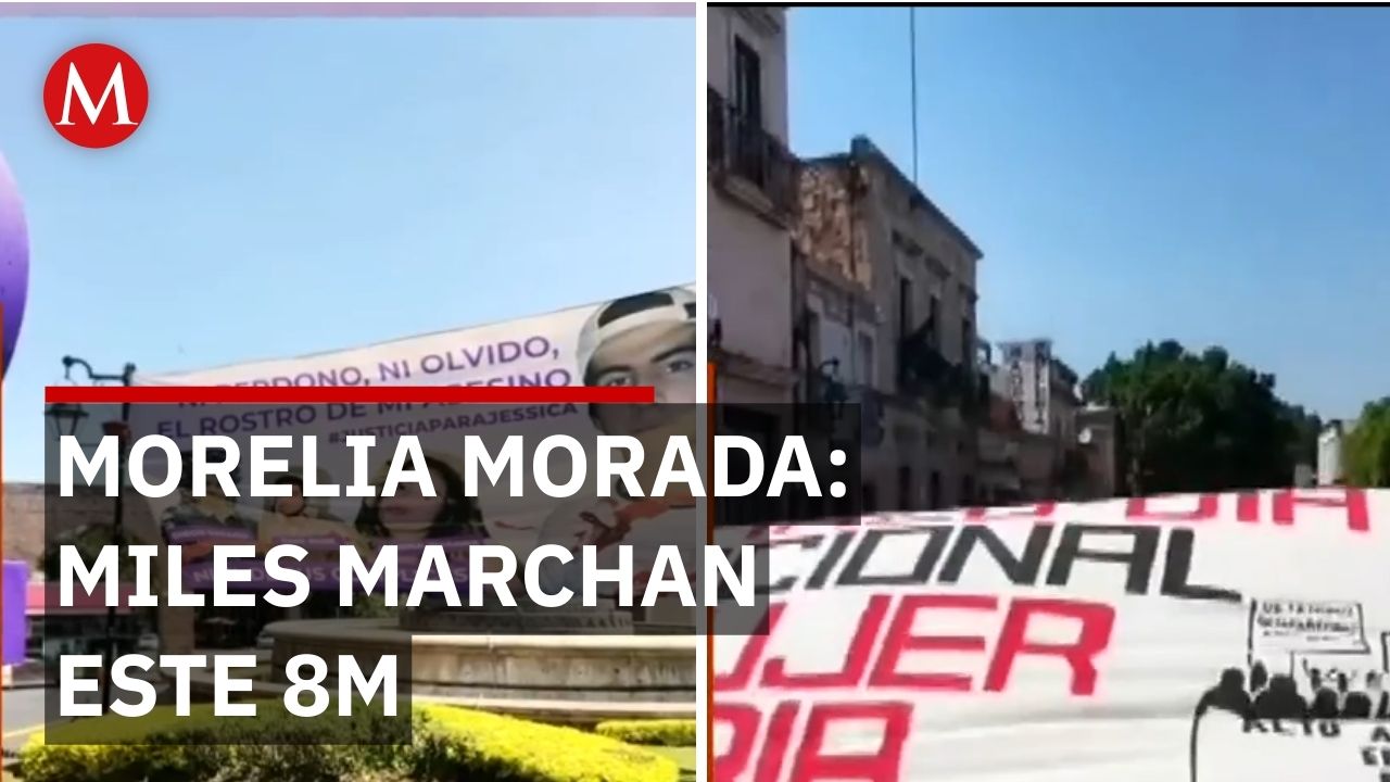 Pátzcuaro, Uruapan y Zamora se unen al grito de justicia este 8 de marzo