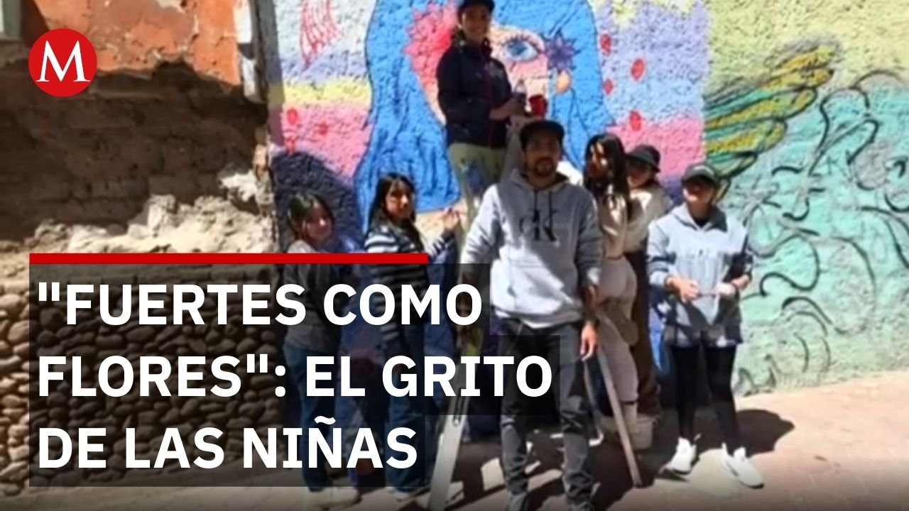 "Somos fuertes como flores": El mensaje de las niñas de Hidalgo este 8M