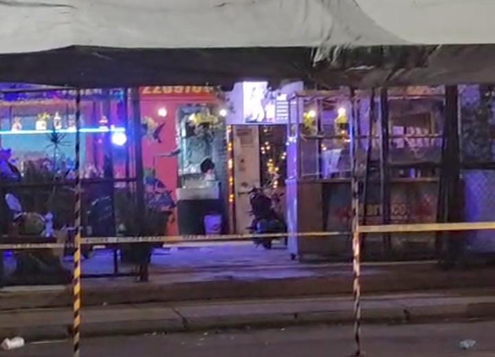 La agresión ocurrió en un negocio de mariscos en la colonia Pinar de las Palomas. ( Vicente Torres)