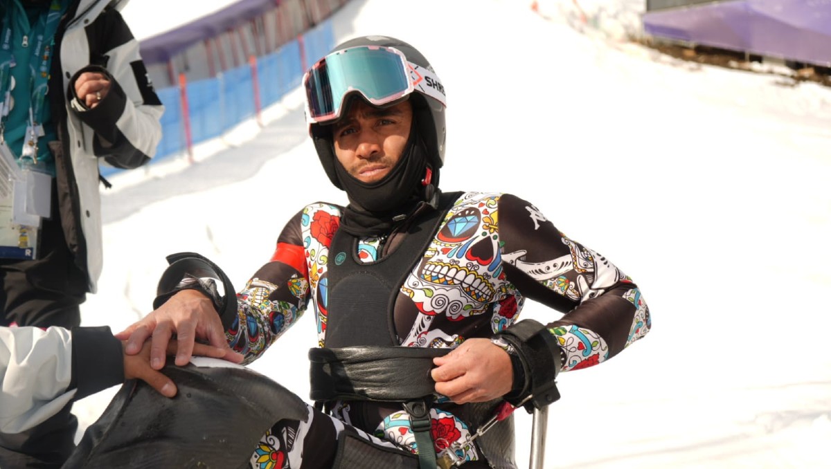 Arly Velásquez termina en lugar 15 en Super-G en los Juegos Paralímpicos 2026 (Cortesía Comite Paralímpico)