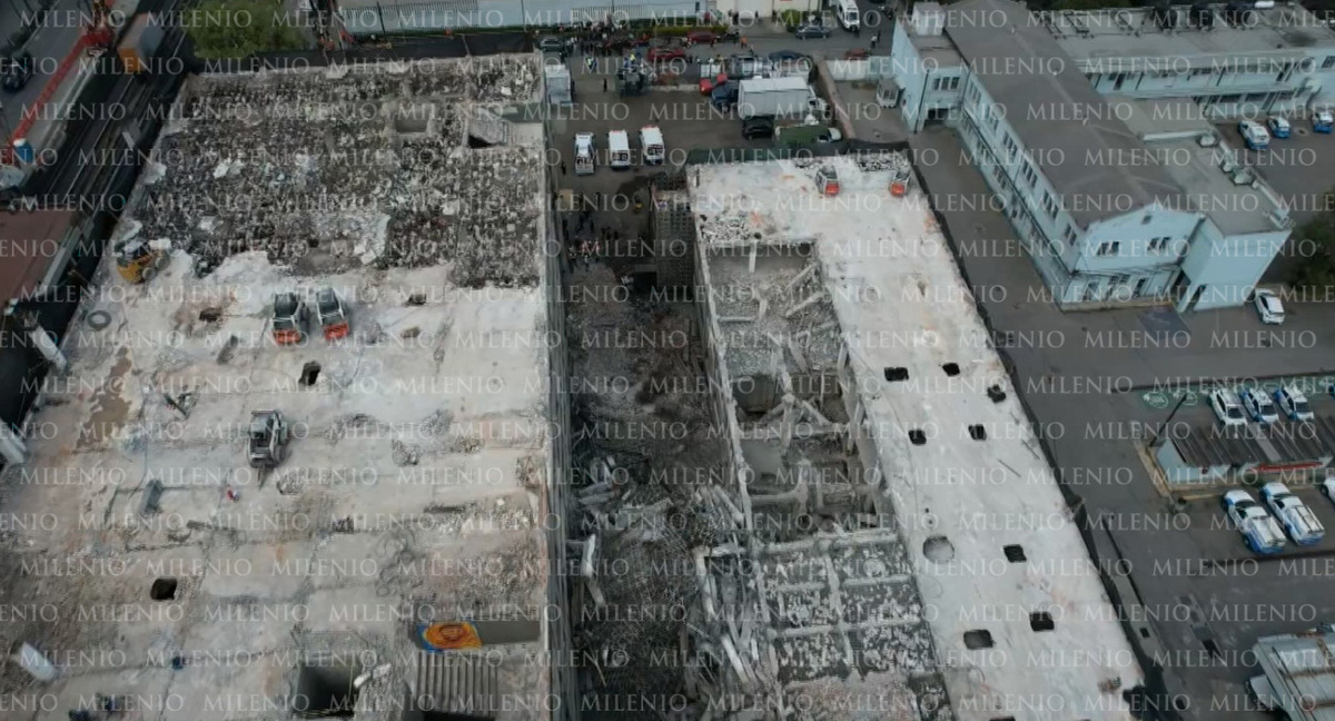 Colapsa edificio en CdMx. | Foto: Elesban Chávez