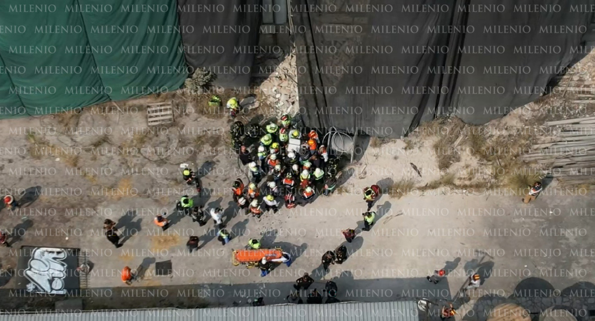 Colapsa edificio en CdMx. | Foto: Elesban Chávez