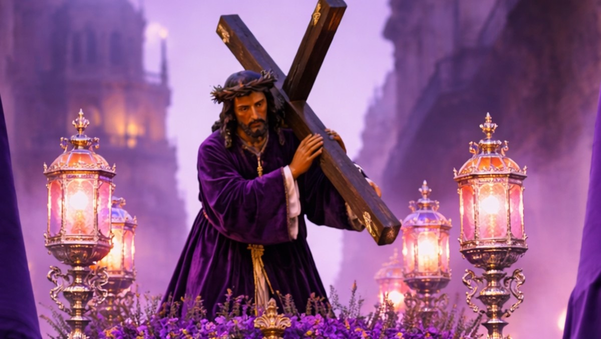 ¿Por qué el color morado se usa en Semana Santa y qué significa? | ESPECIAL