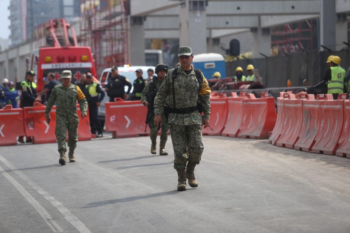Derrumbe de edificio en San Antonio Abad. | Araceli López