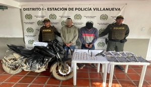 Presuntos sicarios de 'Salsas Mexicanos', detenidos en agosto de 2024 en Colombia