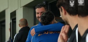 André-Pierre Gignac felicitó a su compañero Ángel Correa por su cumpleaños número 31.