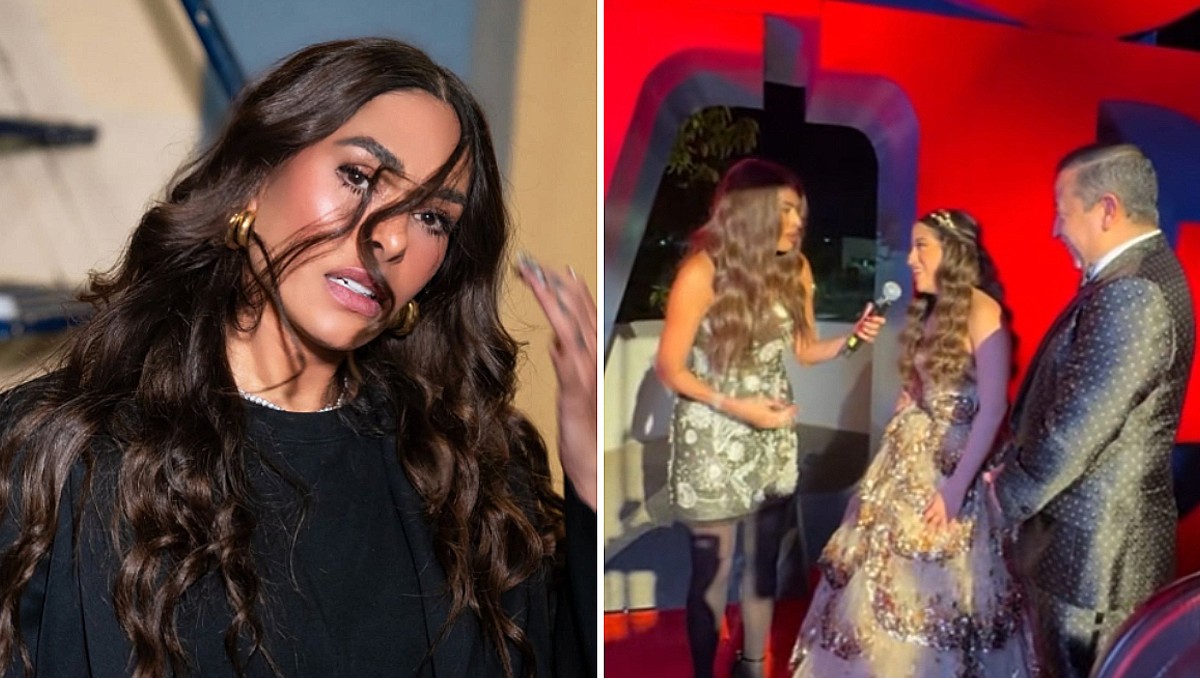 La conductora compartió detalles de la celebración viral