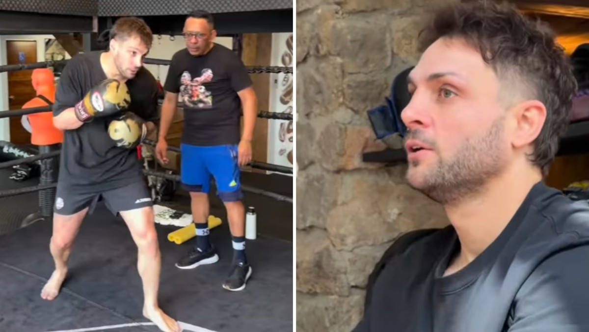 Nicola Porcella sufre lesión previo a su combate de boxeo contra Aldo de Nigris (IG)