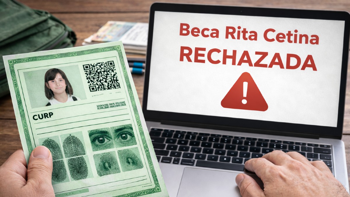 Asegúrate de tener todos tus datos correctos al momento de hacer tu registro en la Beca Rita Cetina | IA DISCOVER