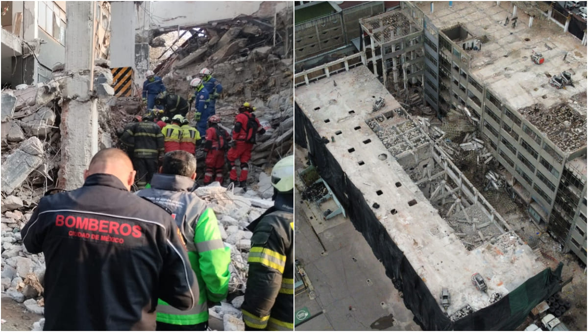 Las autoridades capitalinas investigarán la causa del desplome. (SGIRPC | Cuartoscuro)