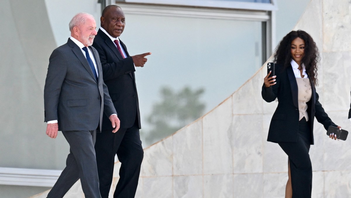Brasil y Sudáfrica se reúnen para hablar de temas de defensa. | AFP
