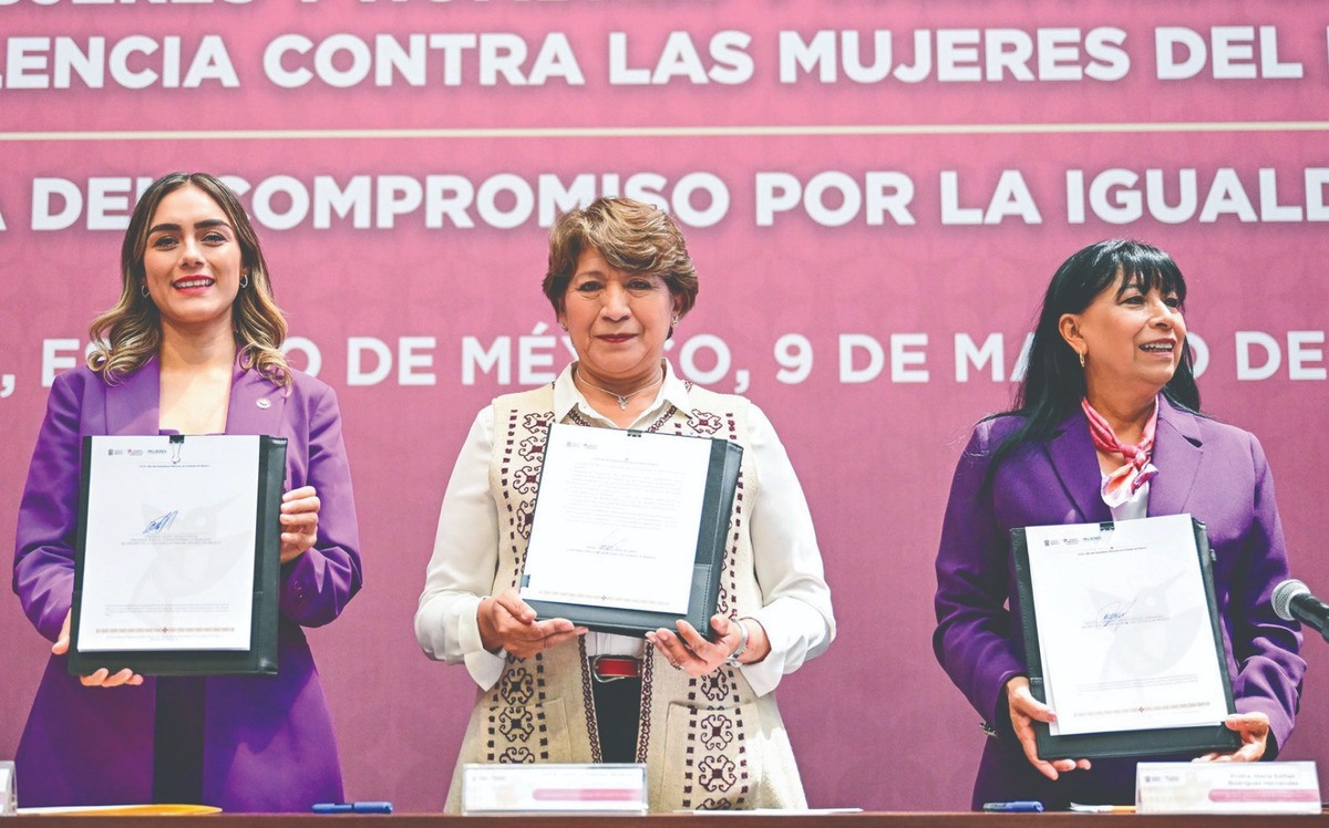 Busca cerrar brechas y desigualdades históricas, expresó Delfina Gómez. Especial