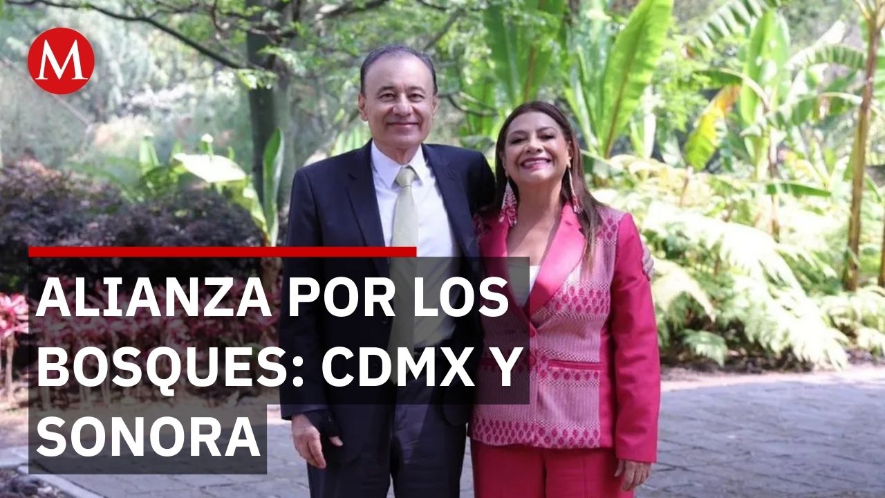 Clara Brugada y Alfonso Durazo firman convenio para la conservación y gestión de bosques urbanos