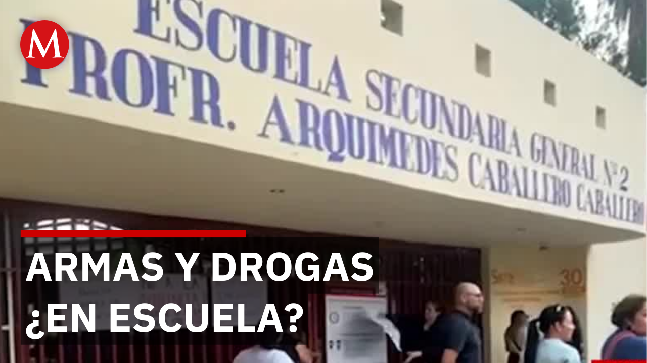 Crisis en Tamaulipas: Padres cierran secundaria por armas y drogas