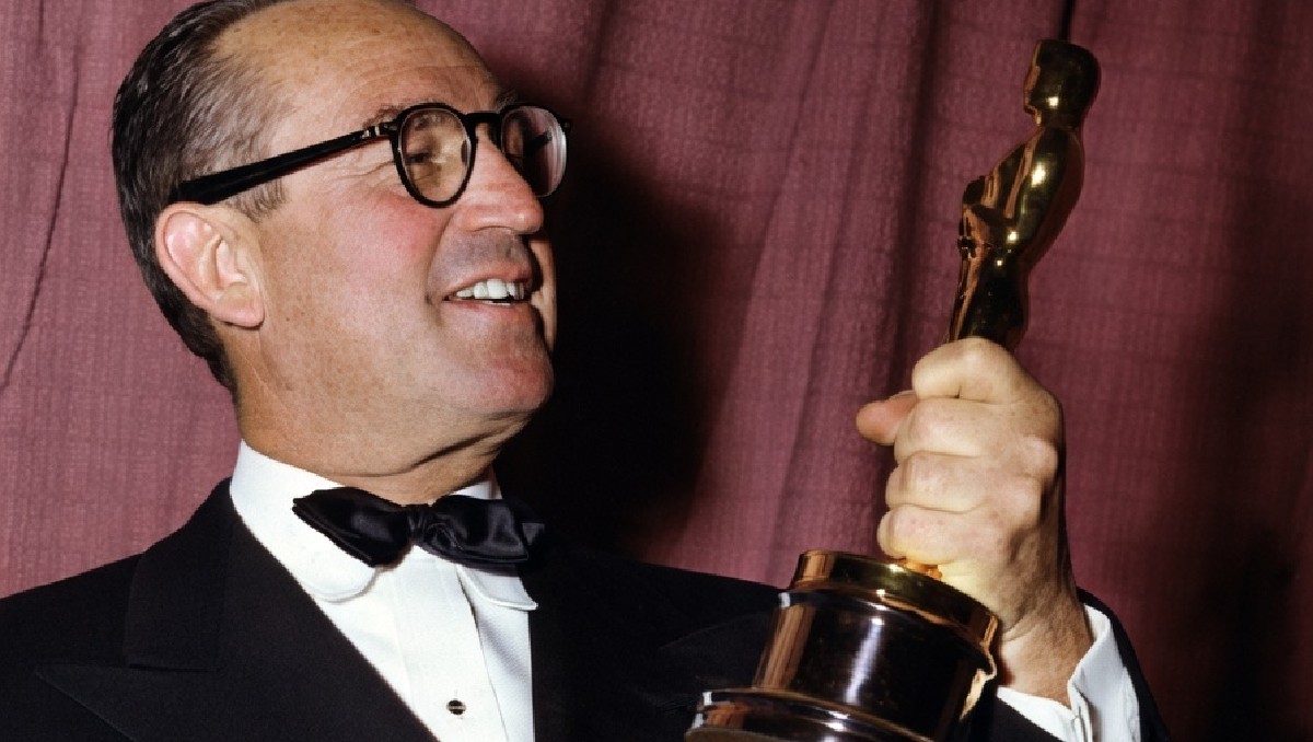 Emile Kuri, el primer mexicano en ganar el Oscar | Imagen colorizada con IA