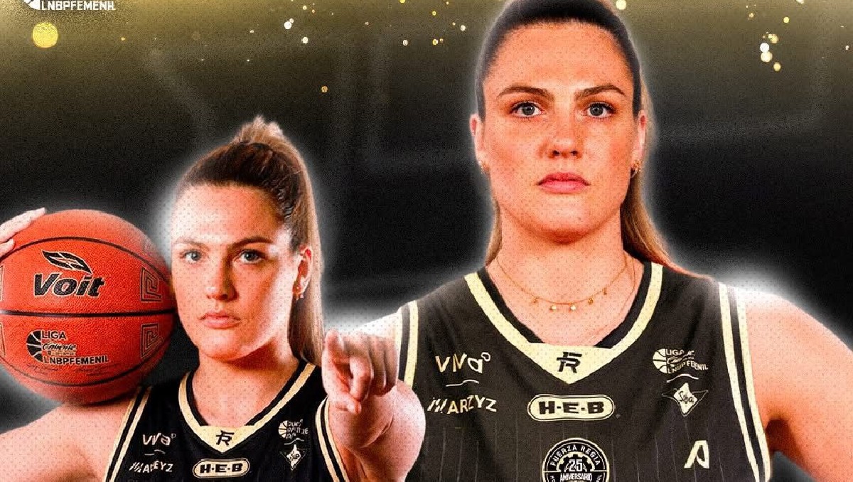 Fuerza Regia Femenil anuncia a Lauren Scherf para temporada 2026 de LNBP (X @FuerzaRegiaFem)