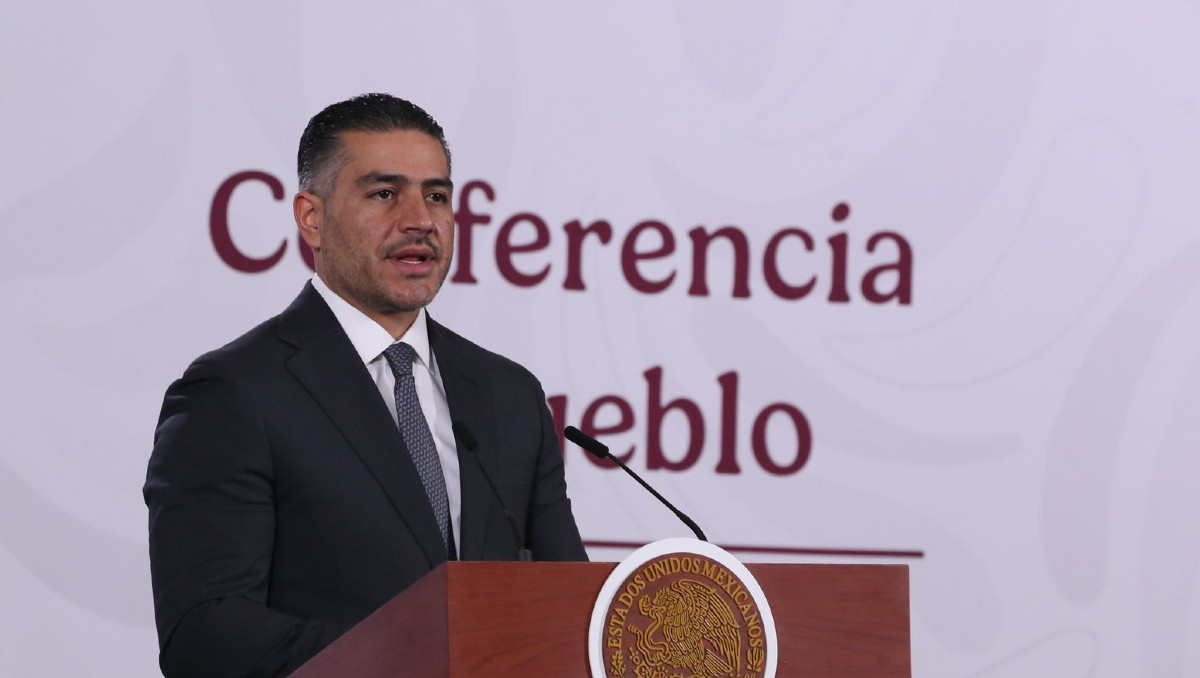 Harfuch informa sobre el aseguramiento de drogas en el país. | Ariana Pérez