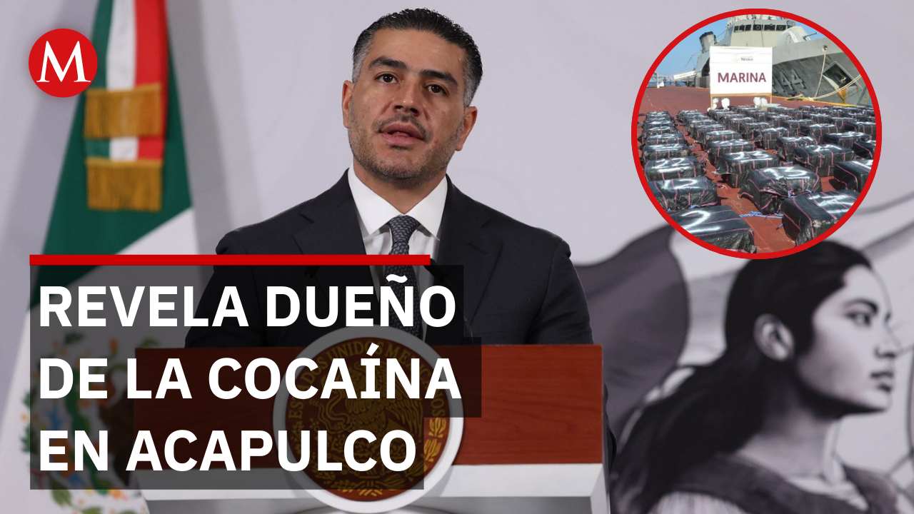 Harfuch revela nexos del Cártel de Sinaloa en costas de Acapulco