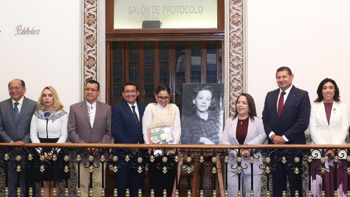 Inauguran salón de protocolos Elena Garro en Puebla | Melanie Torres