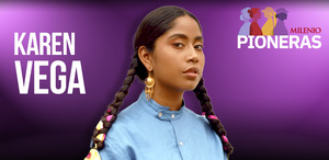 Karen Vega: la modelo oaxaqueña que llegó a Vogue México | Milenio Pioneras