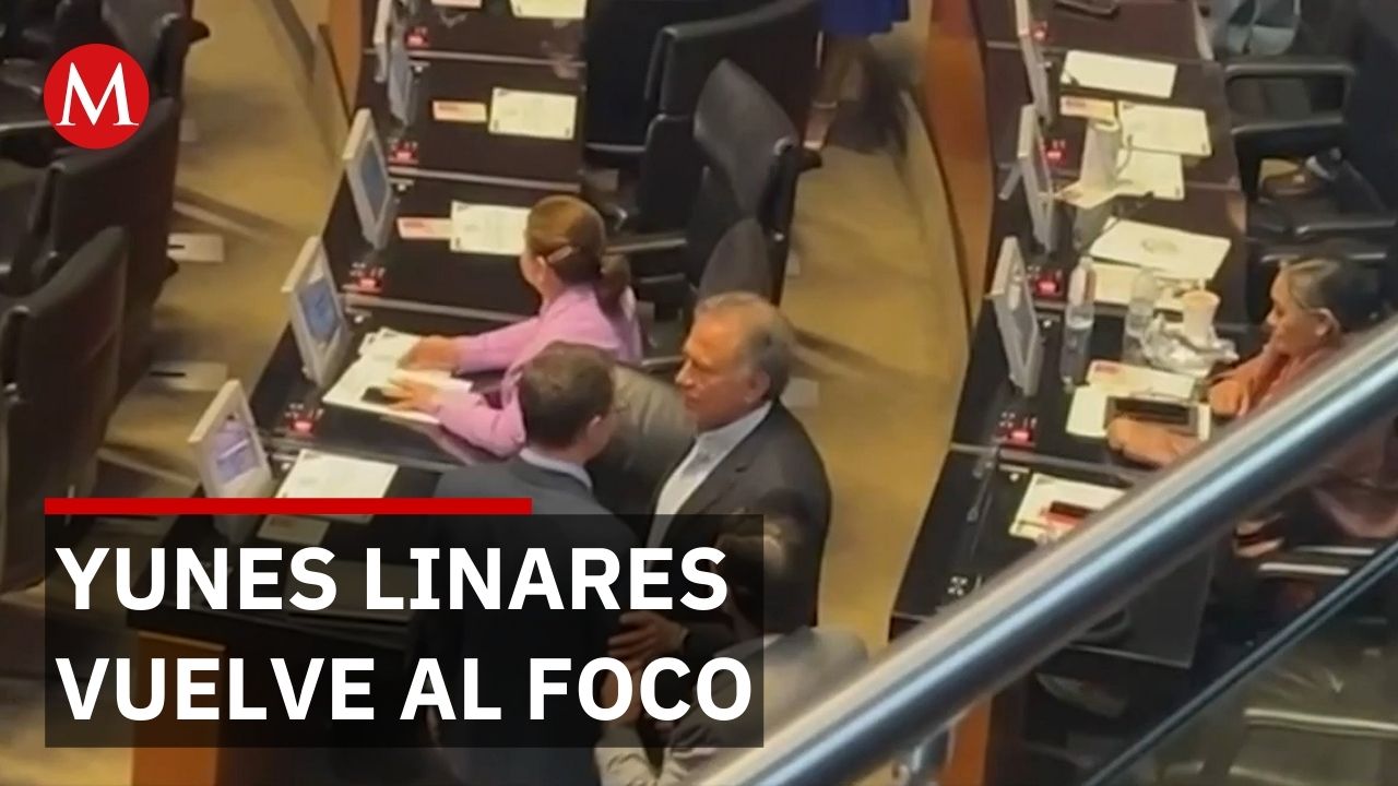 Miguel Ángel Yunes Linares reaparece en el Senado tras semanas fuera del foco