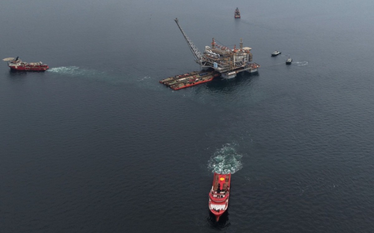 Obras de McDermott en el Golfo de México. | Redes