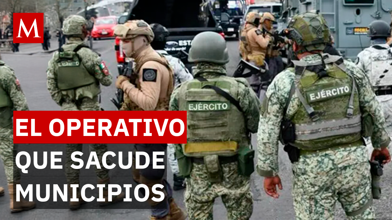 Operación Enjambre llega a 10 estados con 64 funcionarios detenidos