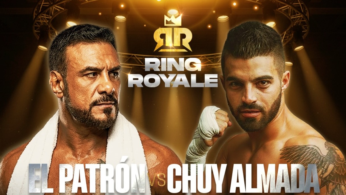 ¿Cuándo es la pelea Alberto del Río vs Chuy Almada en Ring Rotale? (Instagram @ringroyalefights)