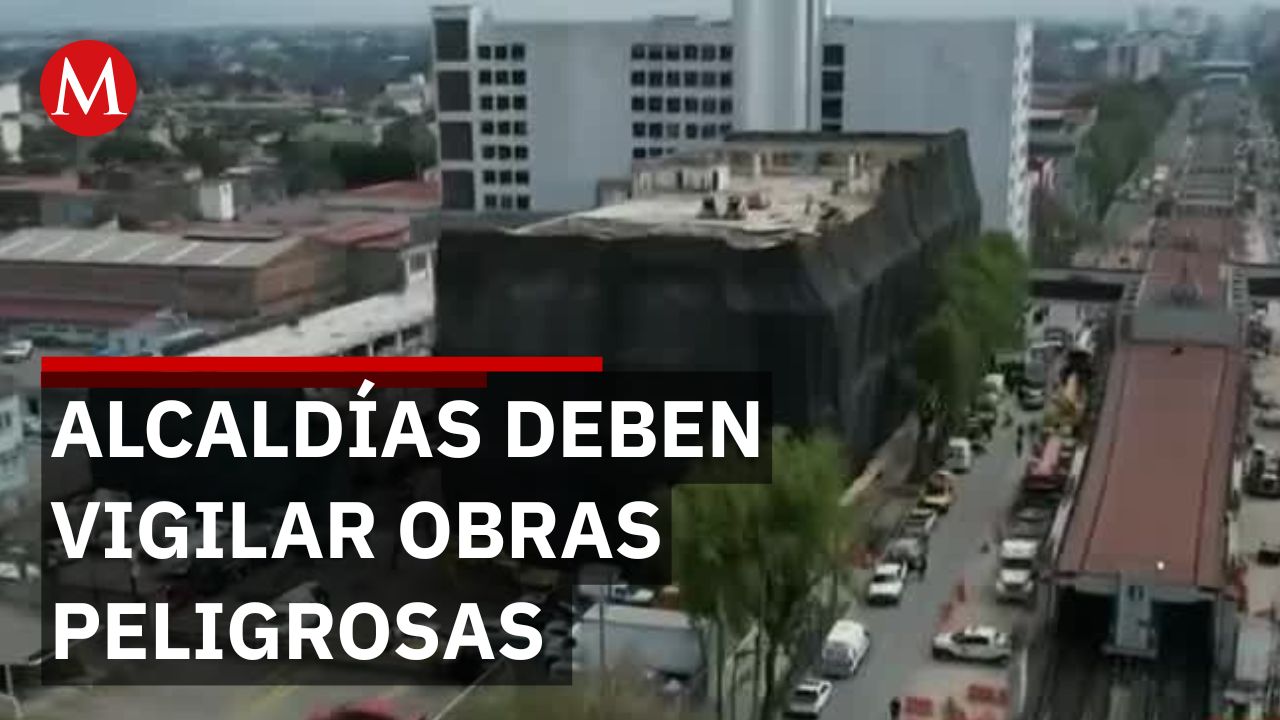 Secretaría de Vivienda advierte sobre inmuebles peligrosos en la CdMx
