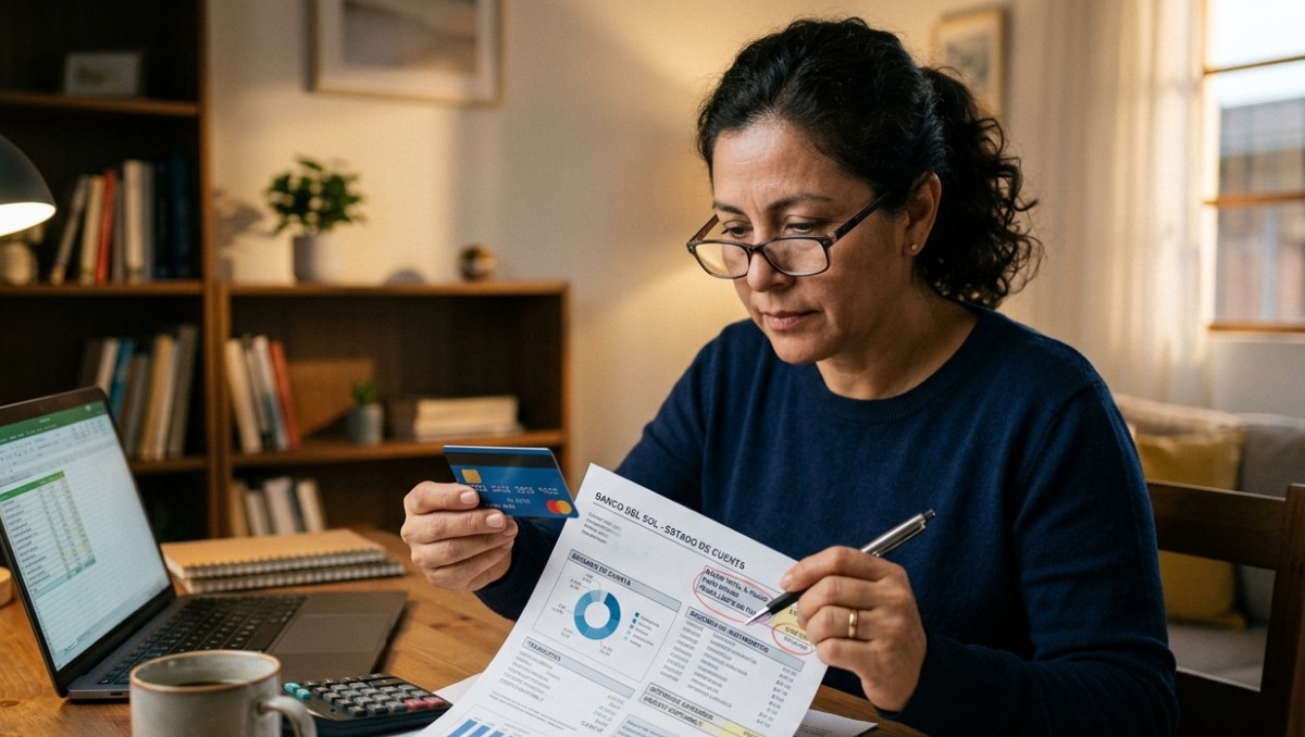 El estado de cuenta de tu tarjeta puede ser un gran aliado, según experto. Foto: Imagen generada con IA