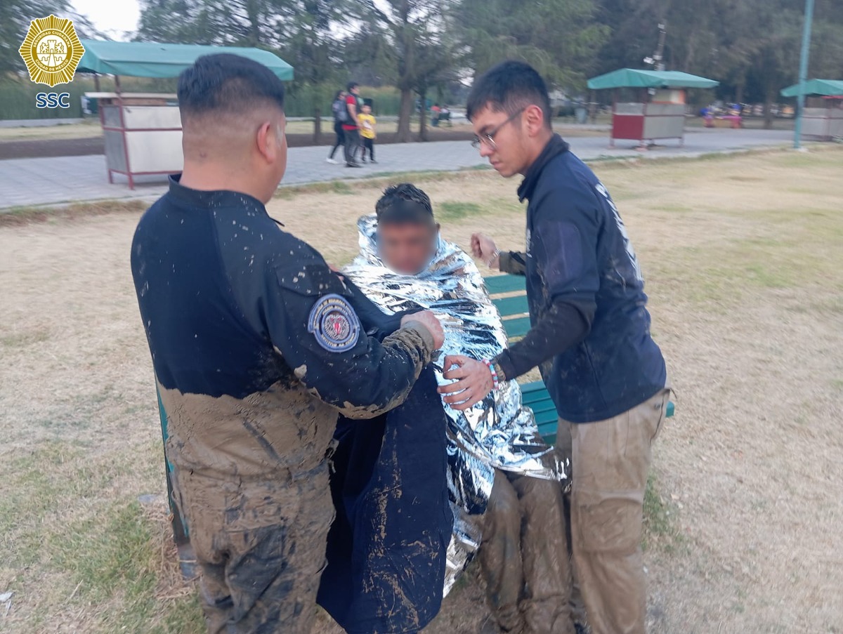 Las autoridades descartaron que la integridad del hombre estuviera en peligro.