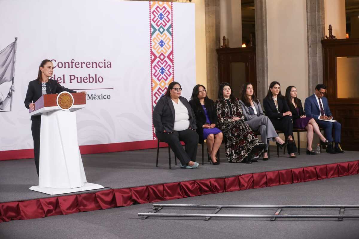 Claudia Sheinbaum señaló que las mujeres son víctimas de violencia en redes sociales | Araceli López