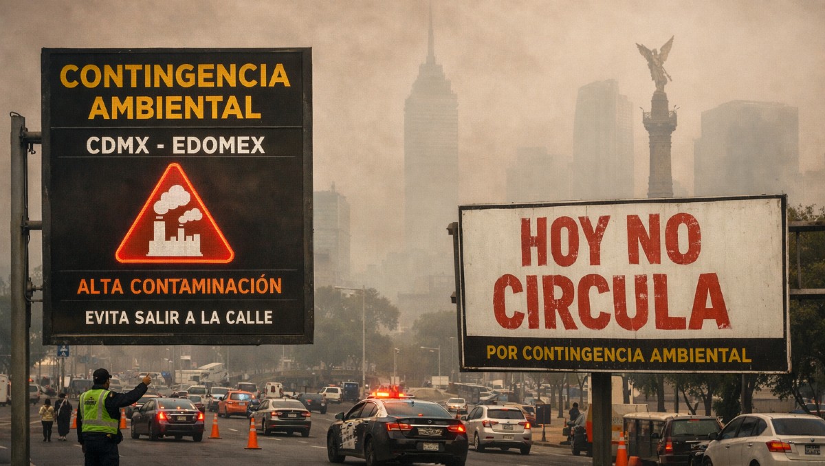 La contingencia ambiental se activó por la concentración de ozono | IA Discover Milenio
