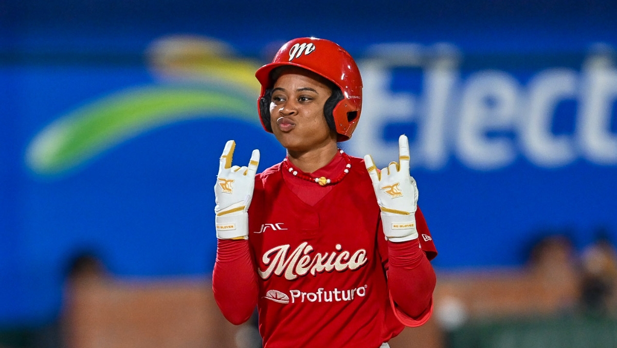 Diablos Rojos Femenil blanquea a Olmecas Tabasco en el primer juego de Semifinales (Enrique Gutiérrez)