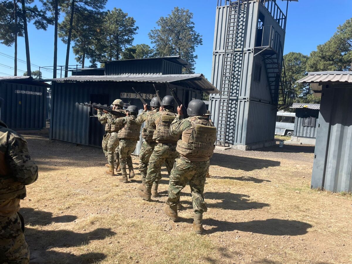 Entre las técnicas que aprendieron está el brecheo mecánico y táctico.