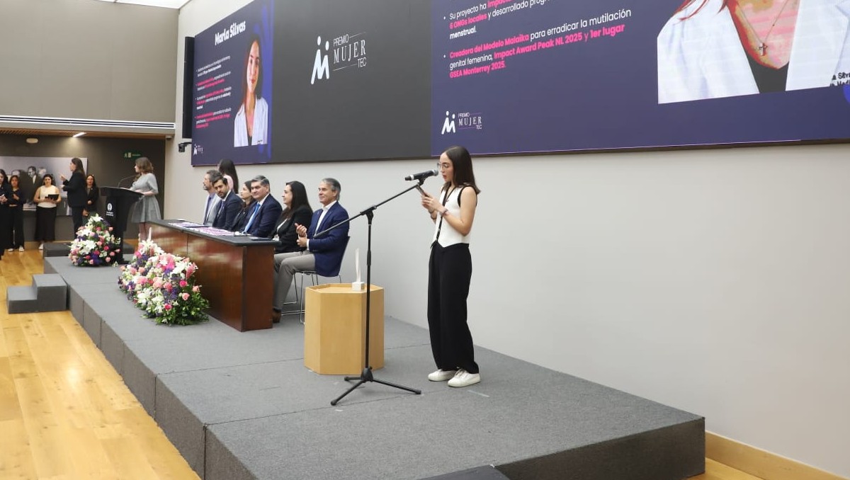 La estudiante del Tecnológico de Monterrey es cofundadora de Hakuna Limits. Foto: Luis Guerra