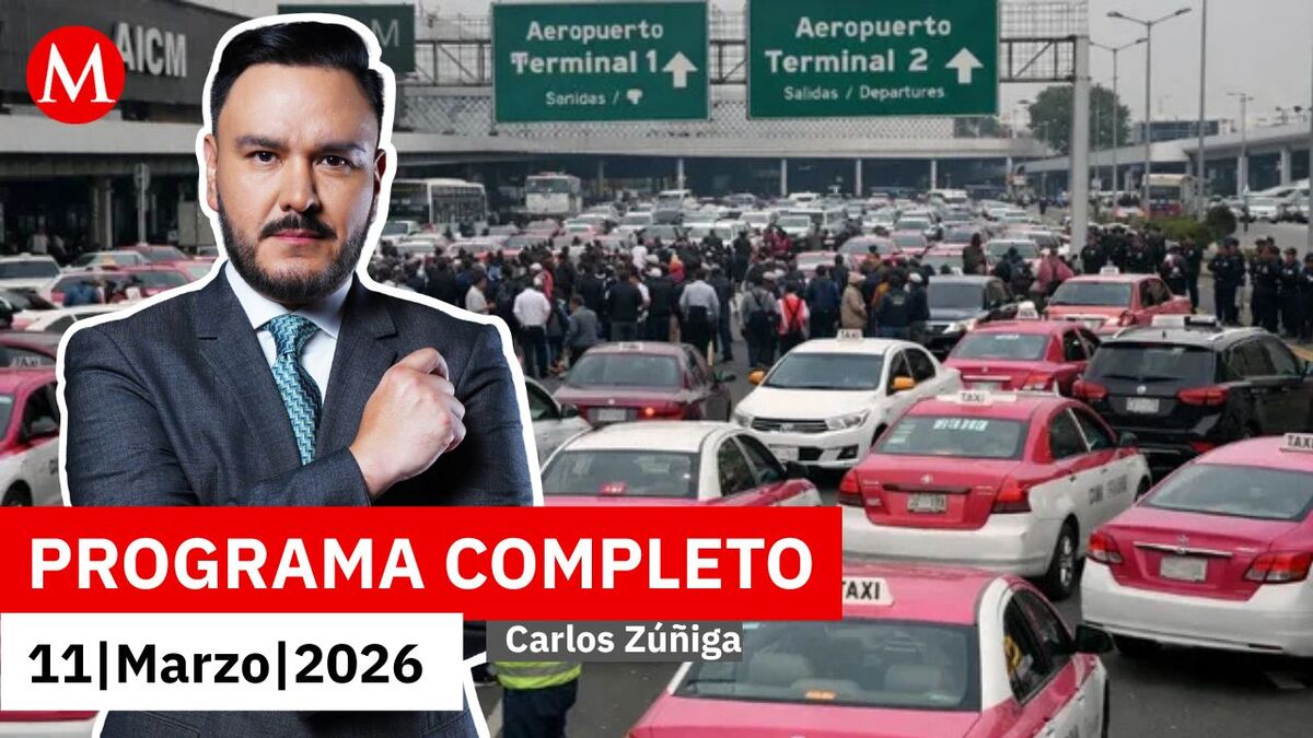 GN iniciará operativos contra Uber y Didi en el AICM | Carlos Zúñiga, 11 de marzo de 2026
