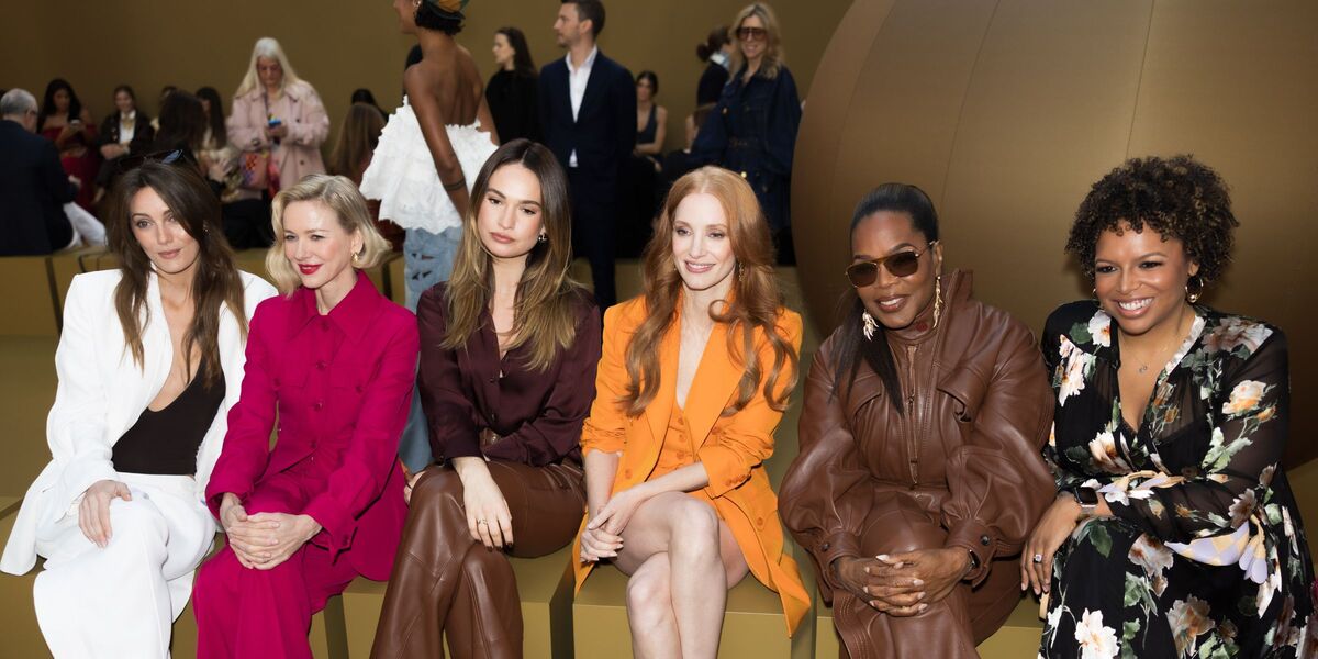 Jessica Chastain y Oprah Winfrey en Fashion Week generan debate