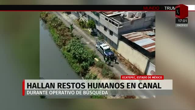 Localizan restos humanos en aguas negras de Ecatepec | Milenio Noticias, 11 de marzo de 2026