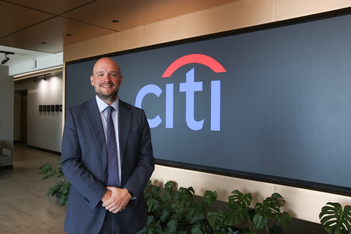 Luis Brossier, director general de Citi en México. | Foto: Ariana Pérez.