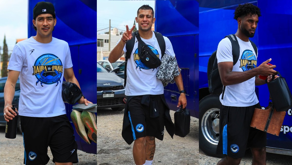 Misael Pedroza, Luis Razo y Joel Martínez, viajaron con la Jaiba Brava a Zacatecas.