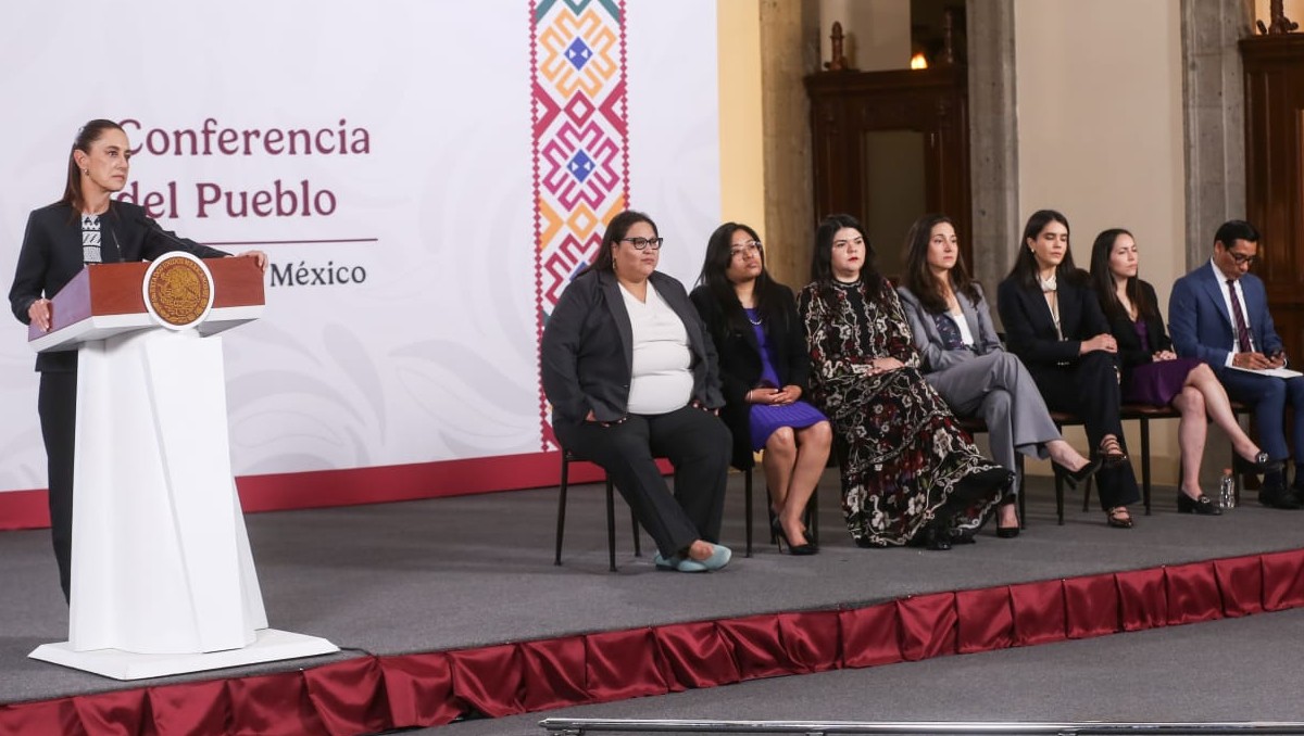 La Presidenta señaló que La Mañanera debe ser un espacio de debate respetuoso. | Foto: Araceli López