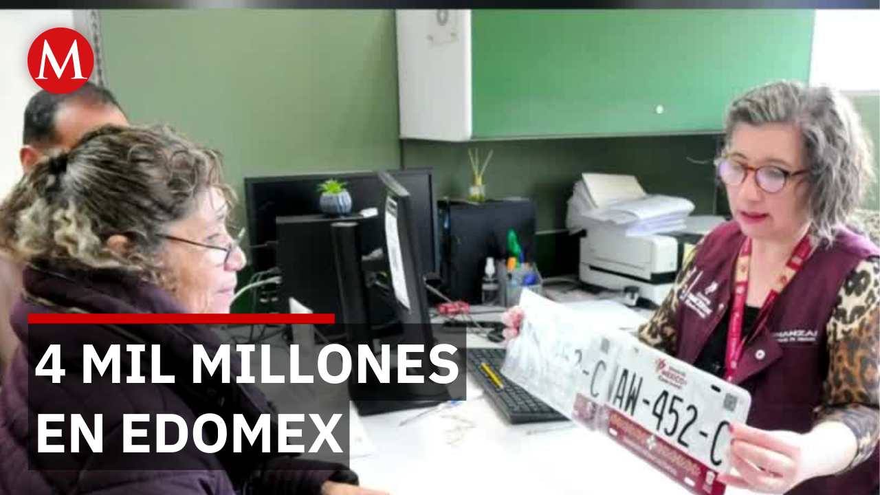 Récord en Edomex: Recaudan 4 mil millones por trámites vehiculares