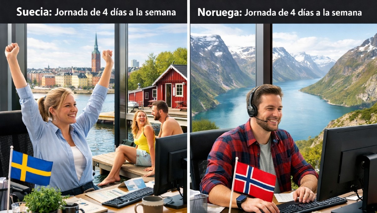 Semana laboral de 4 días en Europa mejora sueño y reduce estrés mientras México avanza hacia las 40 horas | ESPECIAL